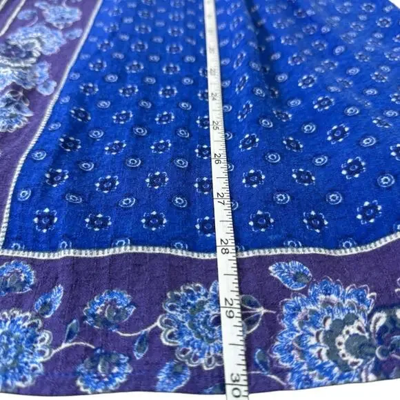 Free People Changing Times Oversized Print Tunic Top